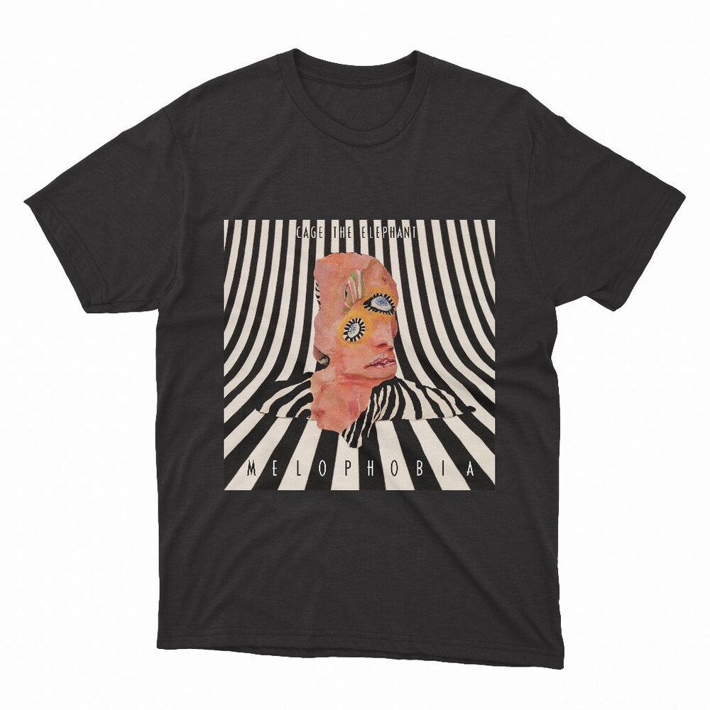 Melophobia - Cage The Elephant Black T-Shirt